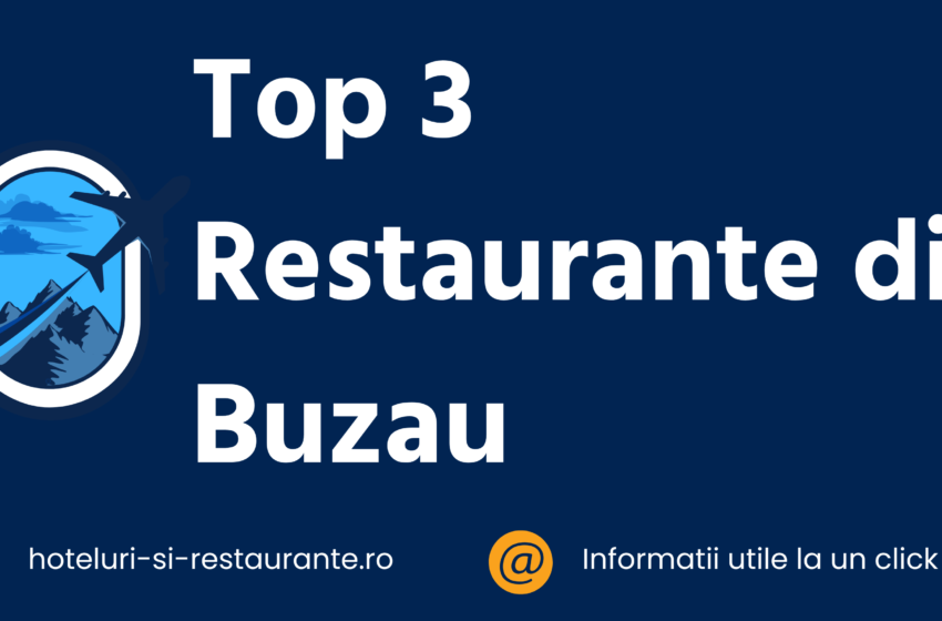Top 3 Restaurante din Buzau